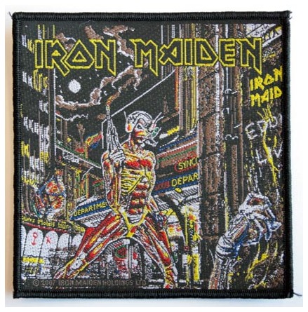 Iron Maiden - Somewhere In Time - Tygmärke