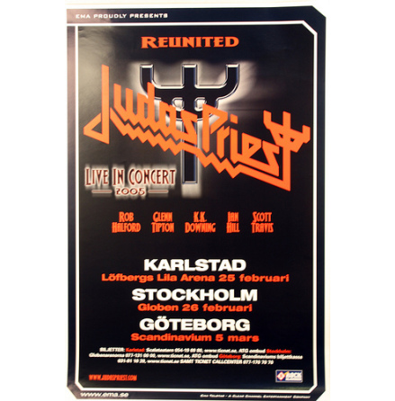 Judas Priest - Reunited - Poster