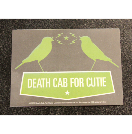 Death Cab For Cutie - Klistermärke