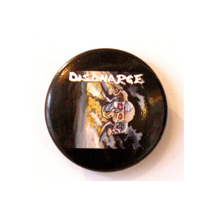 Discharge - Logo & Skull - Badge
