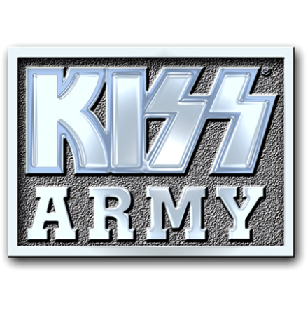 Kiss - Army Pennant - Pin