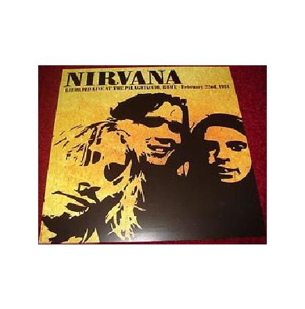 LP - Nirvana - Recorded Live At The Palaghiaccio, Rome Feb 22nd, 1994