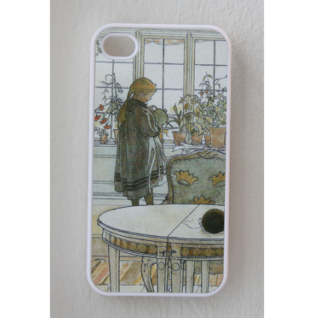 Carl Larsson - Blomsterfnstret - iPhone 4/4S Cover