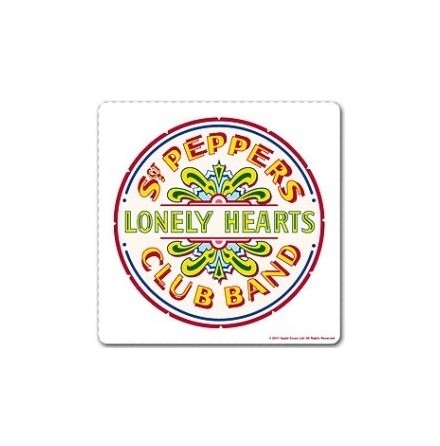 Beatles - Sgt Pepper Drum - Single Coaster