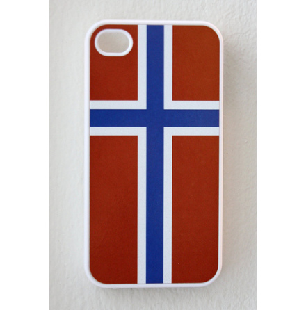 Flagga Norge - iPhone 4/4S Cover