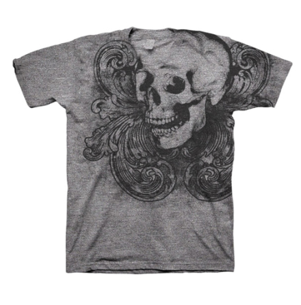 T-Shirt - Skull Fluer De Lis