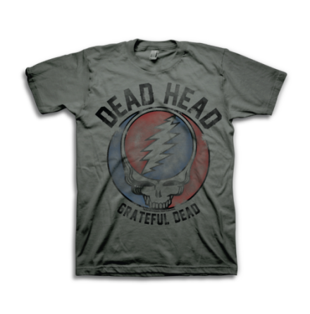 T-Shirt - Dead Head Grå