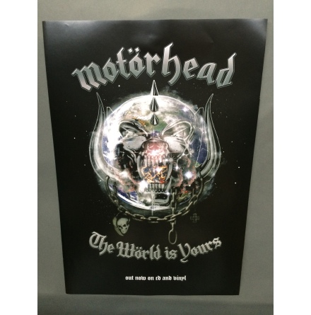 Motörhead - The Wörld is. Poster