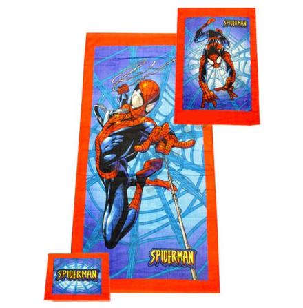 Spiderman - Handduks Set x 3