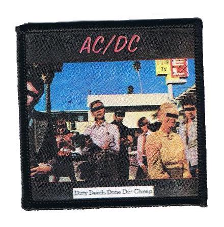 AC/DC - Dirty Deeds - Tygmärke