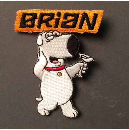 Family Guy - Brian Martini - Tygmärke