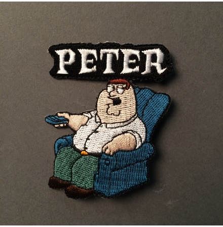 Family Guy - Peter - Tygmärke