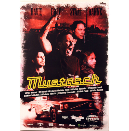 Mustasch - Turne Poster 2010