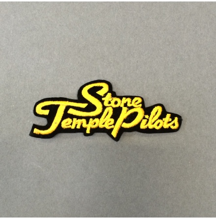 Stone Temple Pilots - Gul/Svart Logo - Tygmärke