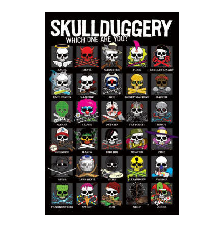 Skullduggery - Poster
