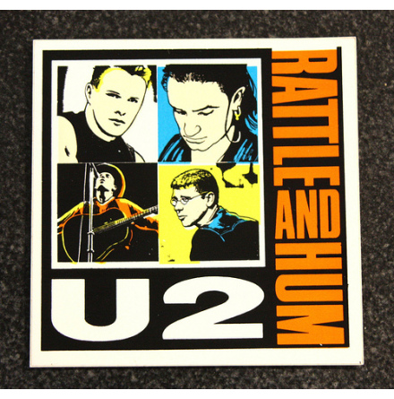 U2 - Rattle - Klistermrke