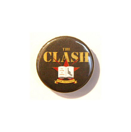 Clash - Militärgrön - Badge