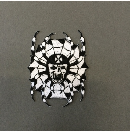 Spider Skull - Iron Cross - Tygmärke