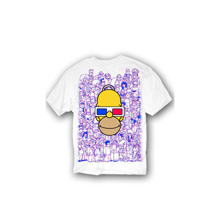 T-Shirt - Homer 3D