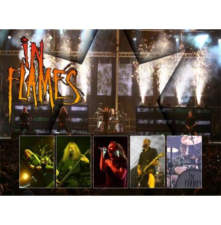 In Flames - Poster - Live