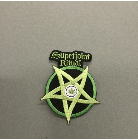 Superjoint Ritual - Svart/Grn Logo - Tygmrke