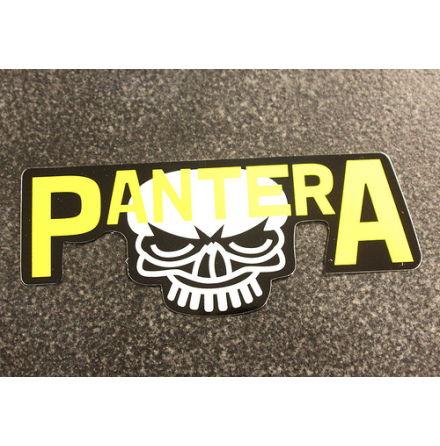 Pantera - Skull - Klistermrke