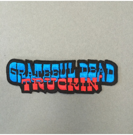 Grateful Dead - Truckin Bl/Rd - Tygmrke