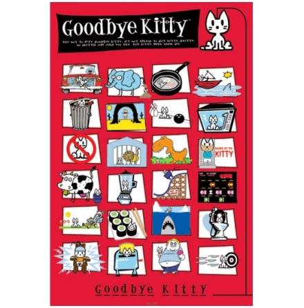 Poster-Goodbye Kitty