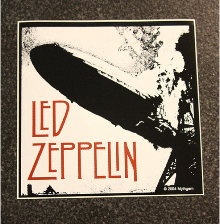 Led Zeppelin - Zeppelin - Klistermrke