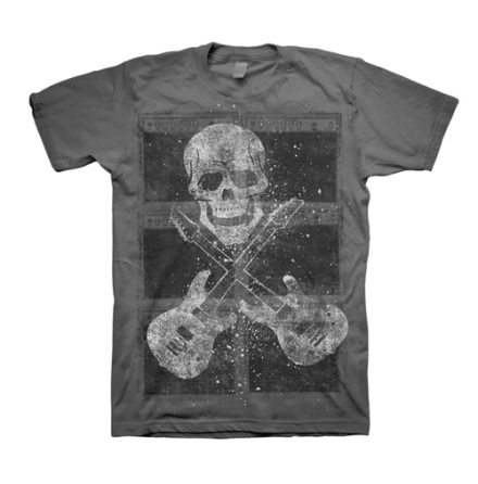 T-Shirt - Amps With Skull
