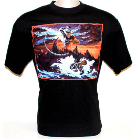 T-Shirt - Holy Diver Cover Print