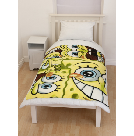 Spongebob - Heads - Fleece Blanket