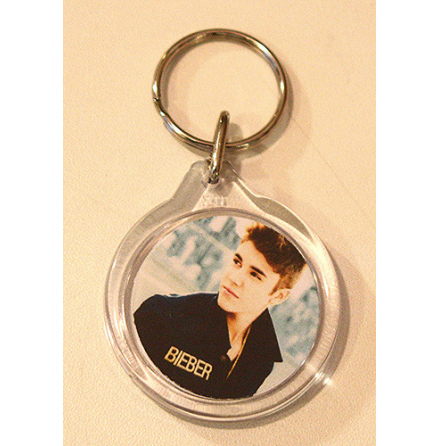 Justin Bieber - Portrait - Nyckelring