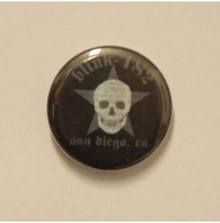 Badge -Blink-182 - Skull Badge