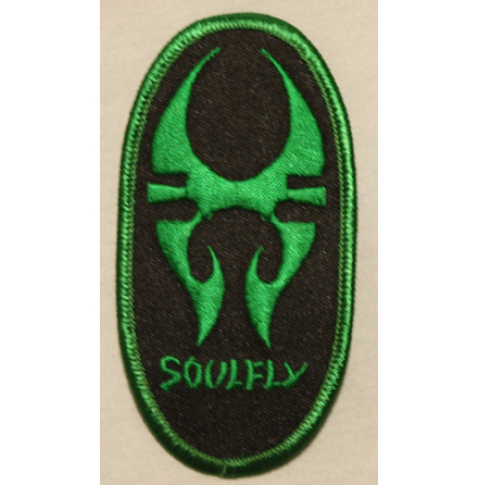 Soulfly - Logo w/Tribal - Tygmärke