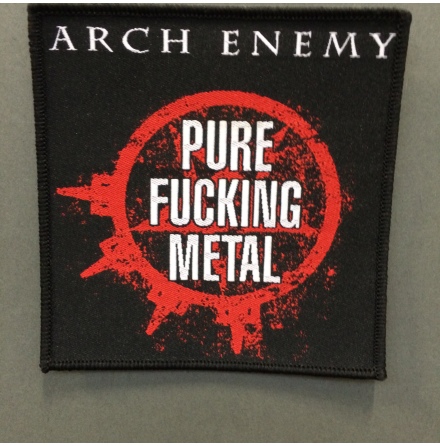 Arch Enemy - Pure Fucking Metal - Tygmärke